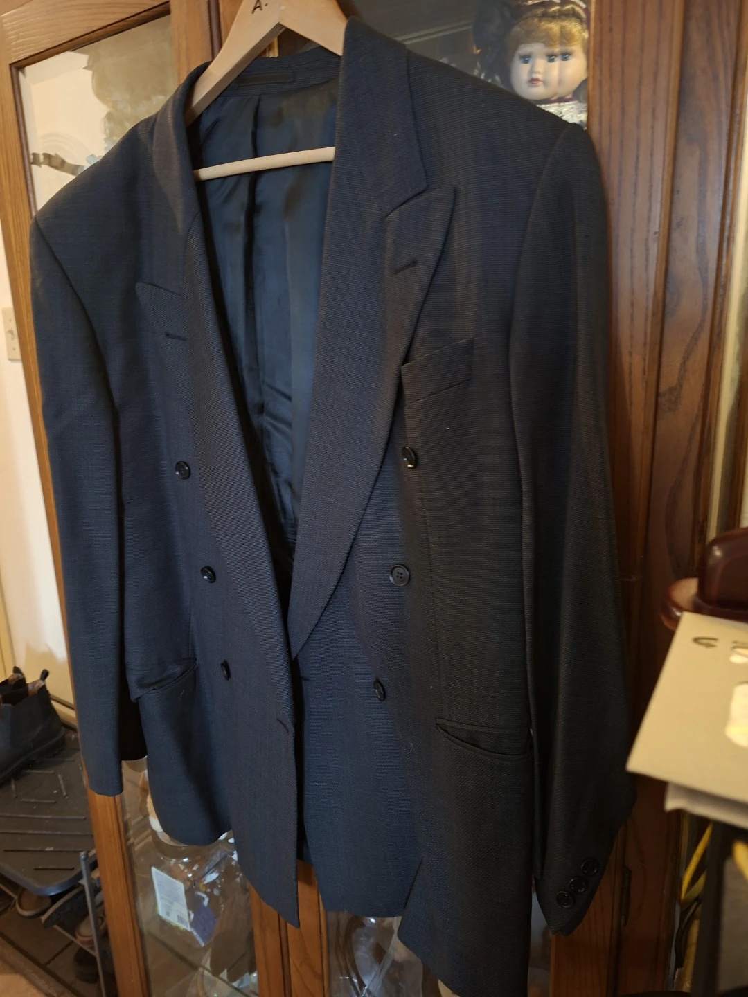 🥕BROGUE Double-Breasted Blazer - photo 2