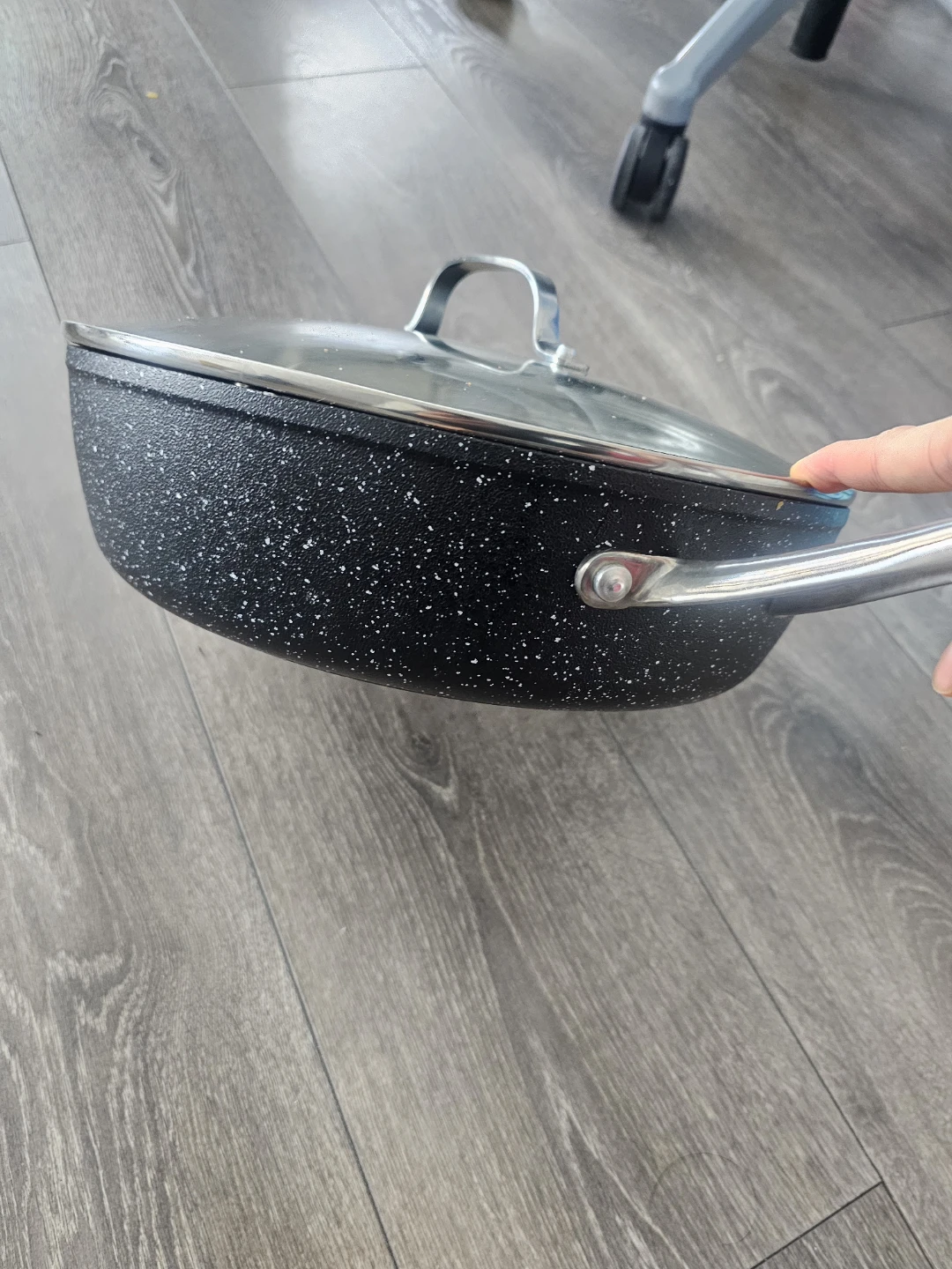 Heritage The Rock Traditional Non-Stick Frying Pan, 13-in - photo 4