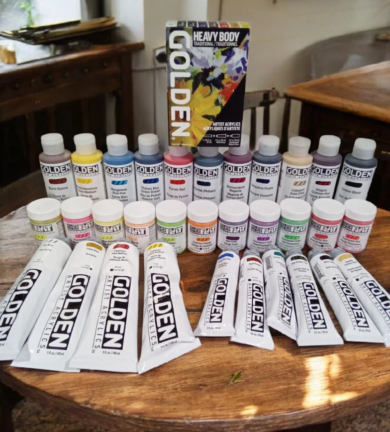 Assorted Artist Acrylic, watercolor & Oil. starts at $9