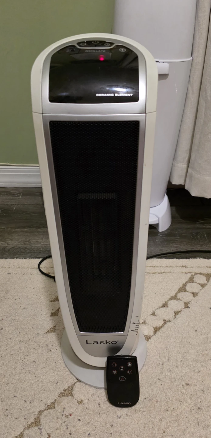 Ceramic Tower Heater + timer, auto shut-off, and remote - photo 4