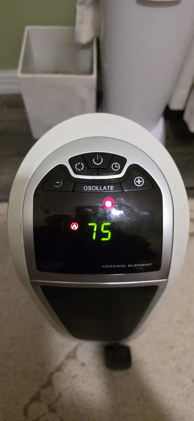 Ceramic Tower Heater + timer, auto shut-off, and remote - photo 2