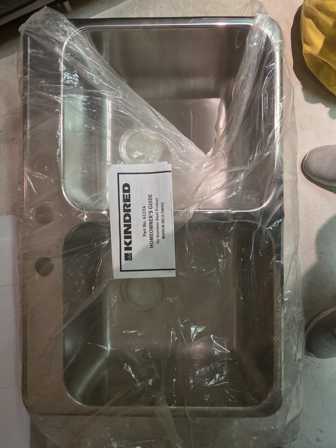 Kindred Double Bowl Stainless Steel Kitchen Sink