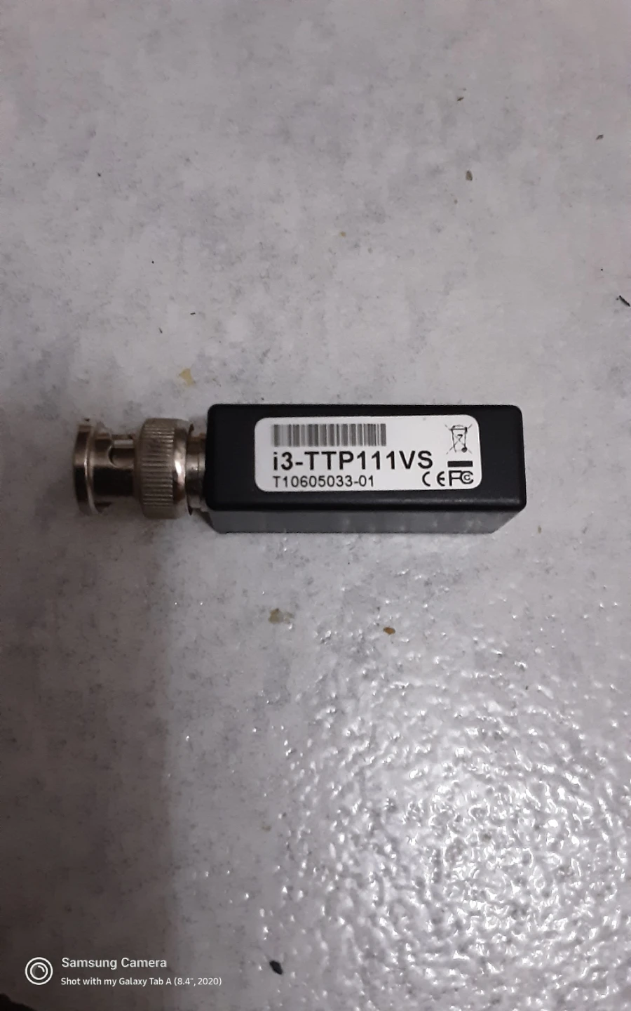 i3-TTP111VS BNC Connector