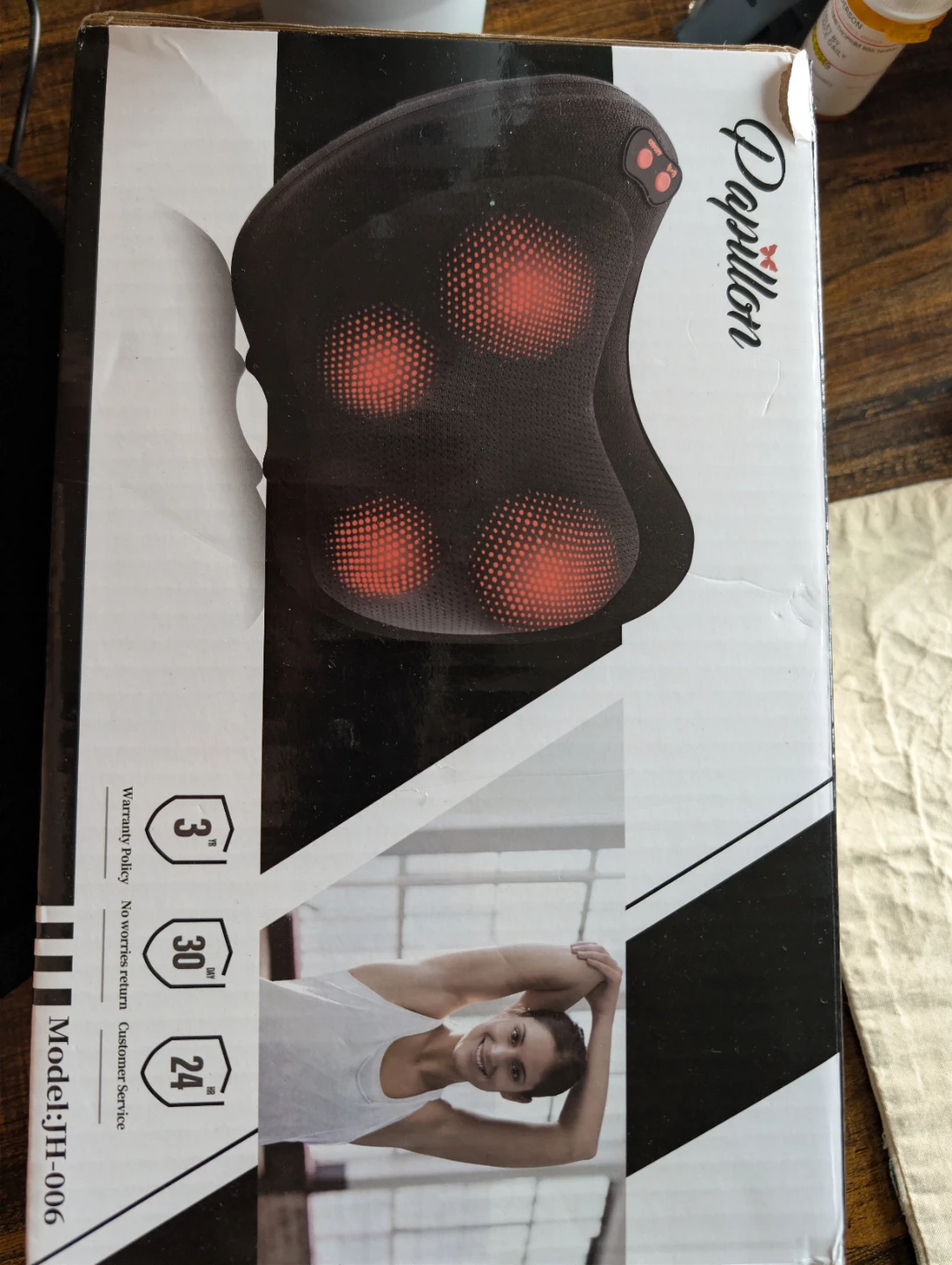 Papillon Shiatsu Massage Pillow JH-006