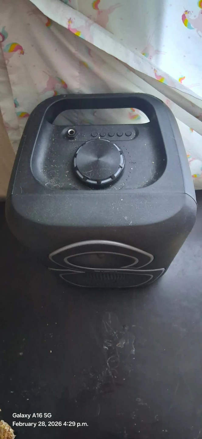 QTECH Portable Bluetooth Speaker with Lights - photo 4