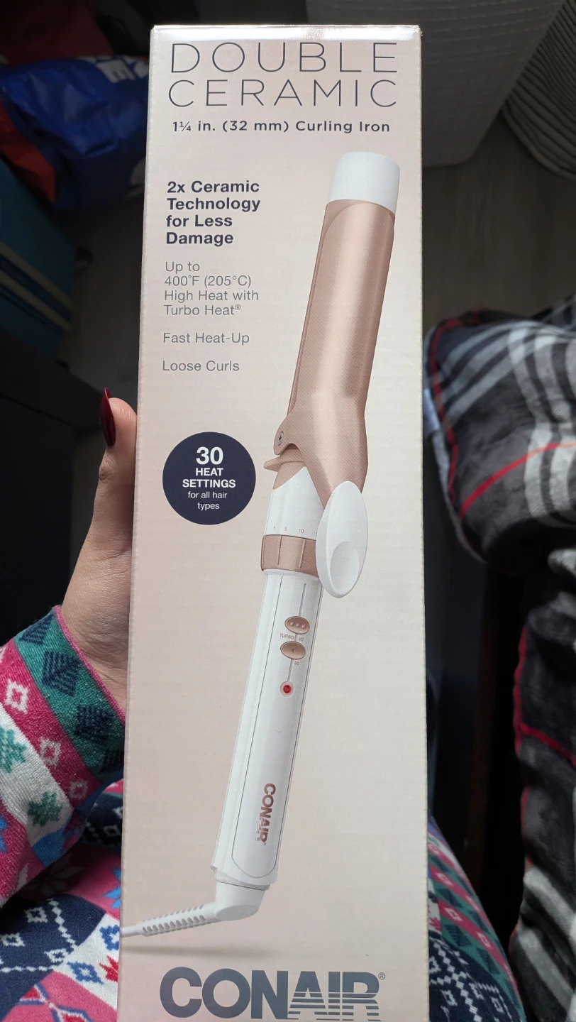 Conair Double Ceramic 1 1/4" Curling Iron