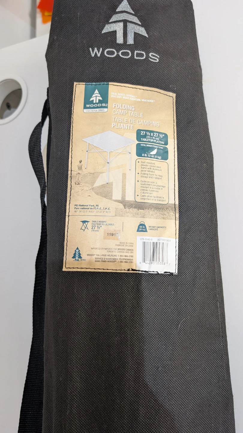 Woods Folding Camp Table - photo 2