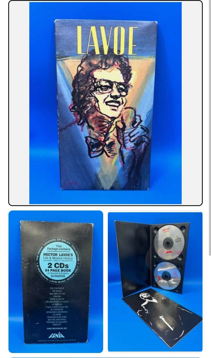 Hector Lavoe The Fania Masters Collection 2 CD Set