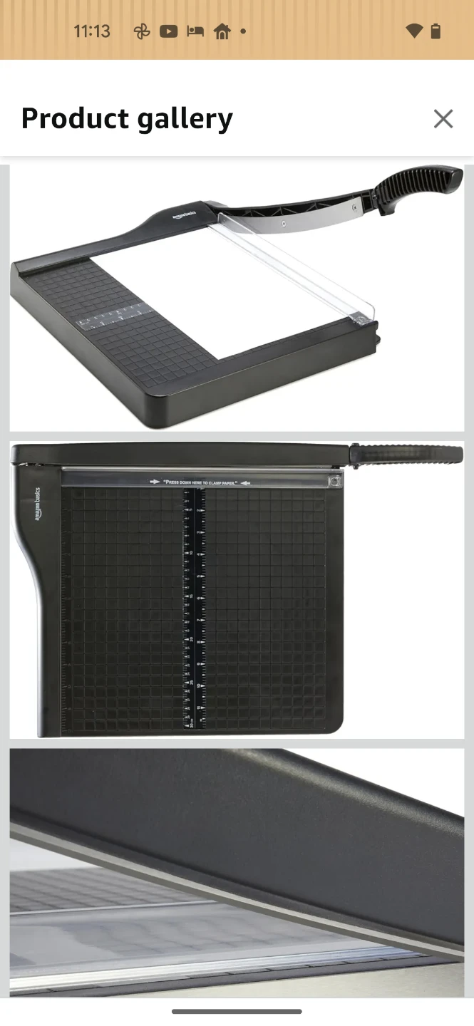 Amazon Basics Paper Trimmer - photo 4