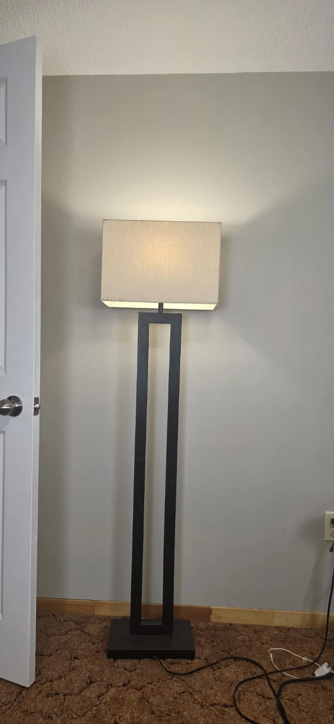 Tall Rectangular Floor Lamp 5.5feet