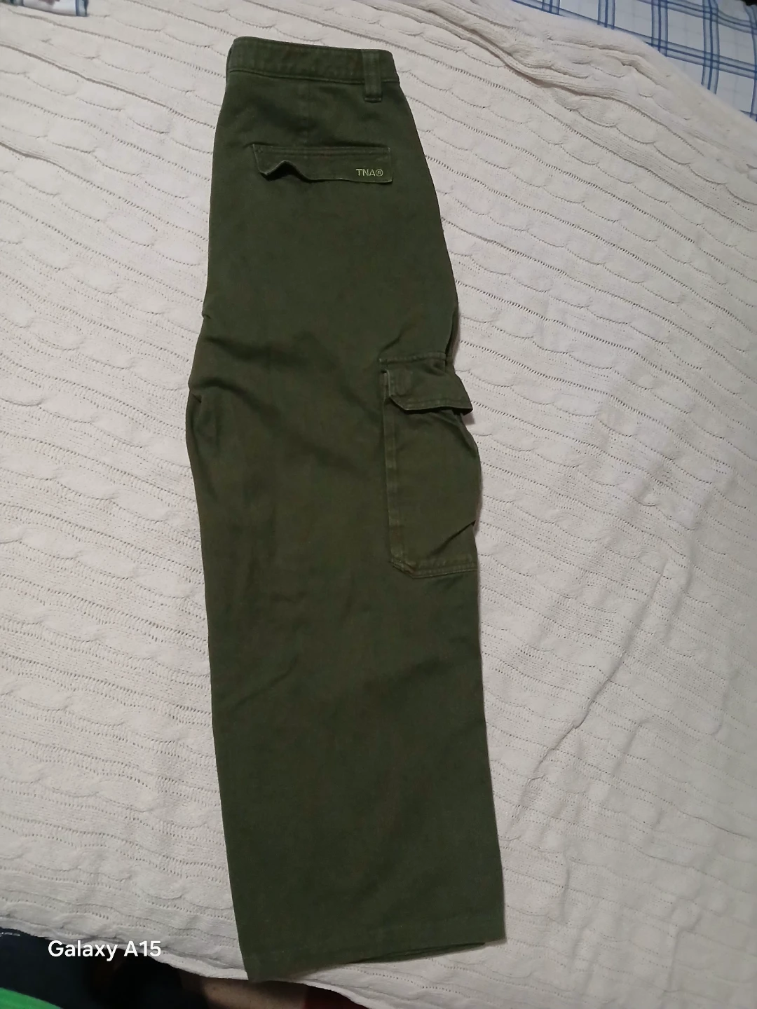 TNA Cargo Pants - Olive Green - Size 12 - photo 2