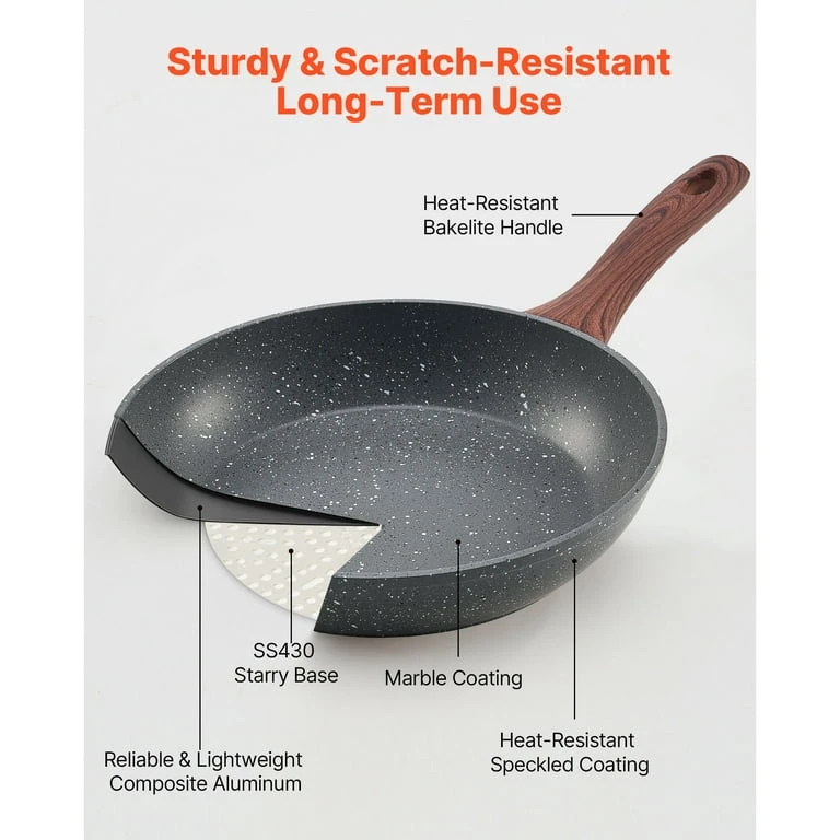NEW in box 3Pc Nonstick Frying Pan - photo 2