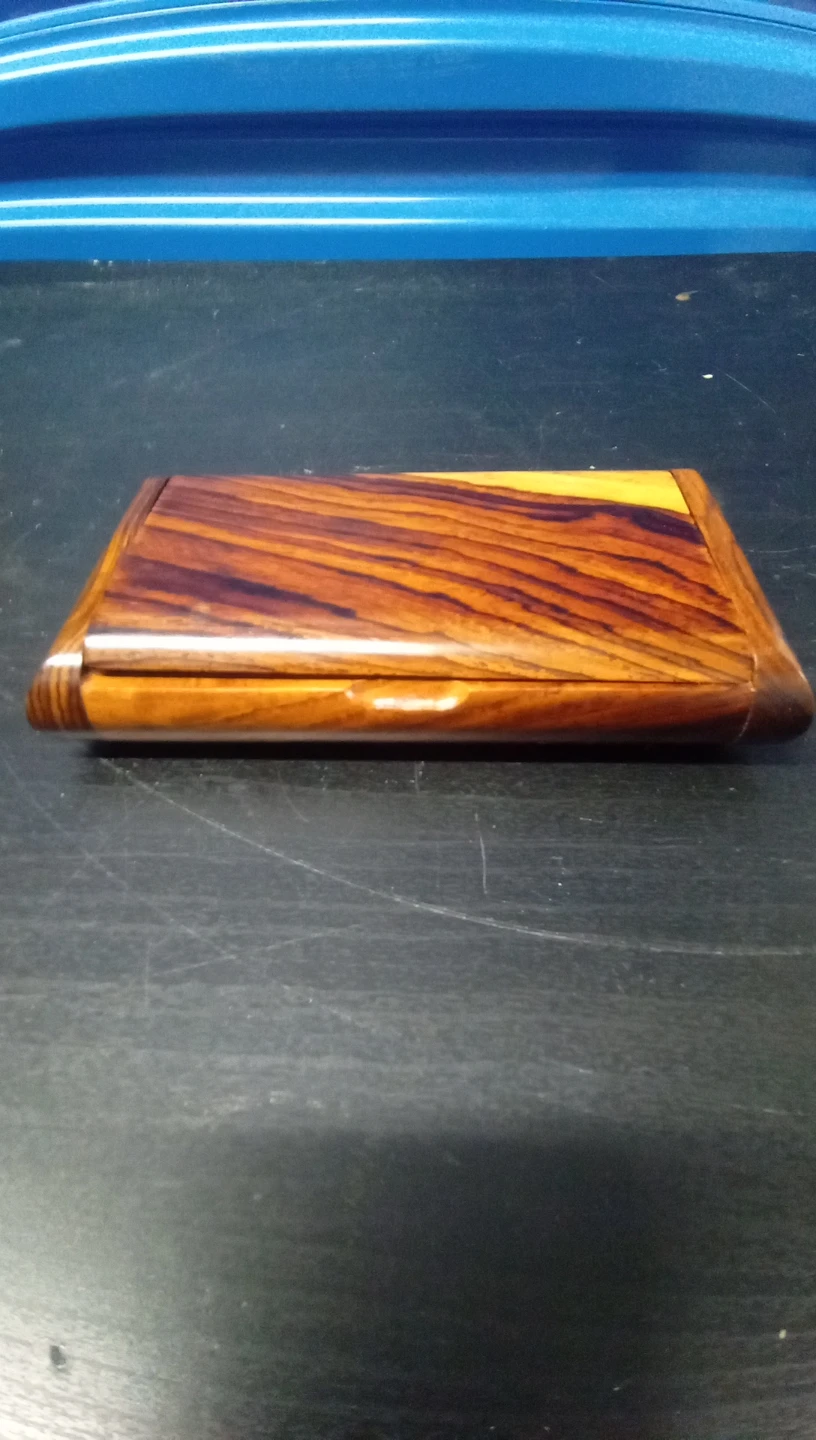 Wooden Desk business card holder  🥕