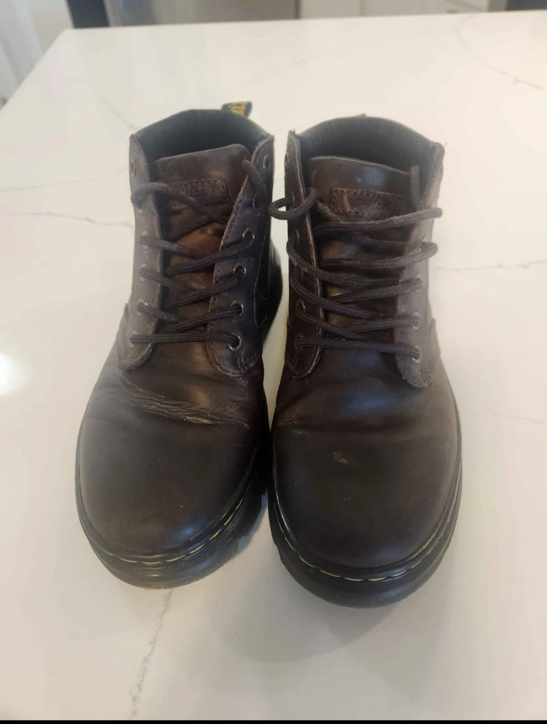 Dr. Martens Brown Leather Boots