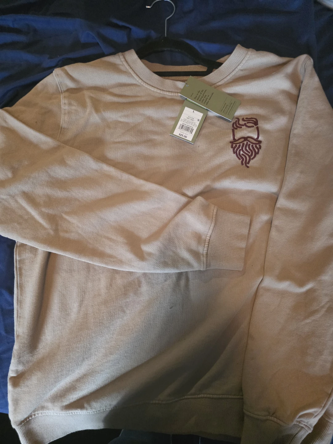Target Crewneck Sweatshirt - L - Taupe