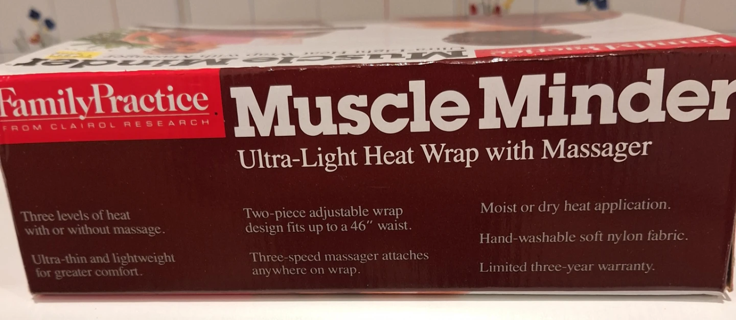 REDUCED Heat Wrap with Massager - photo 3