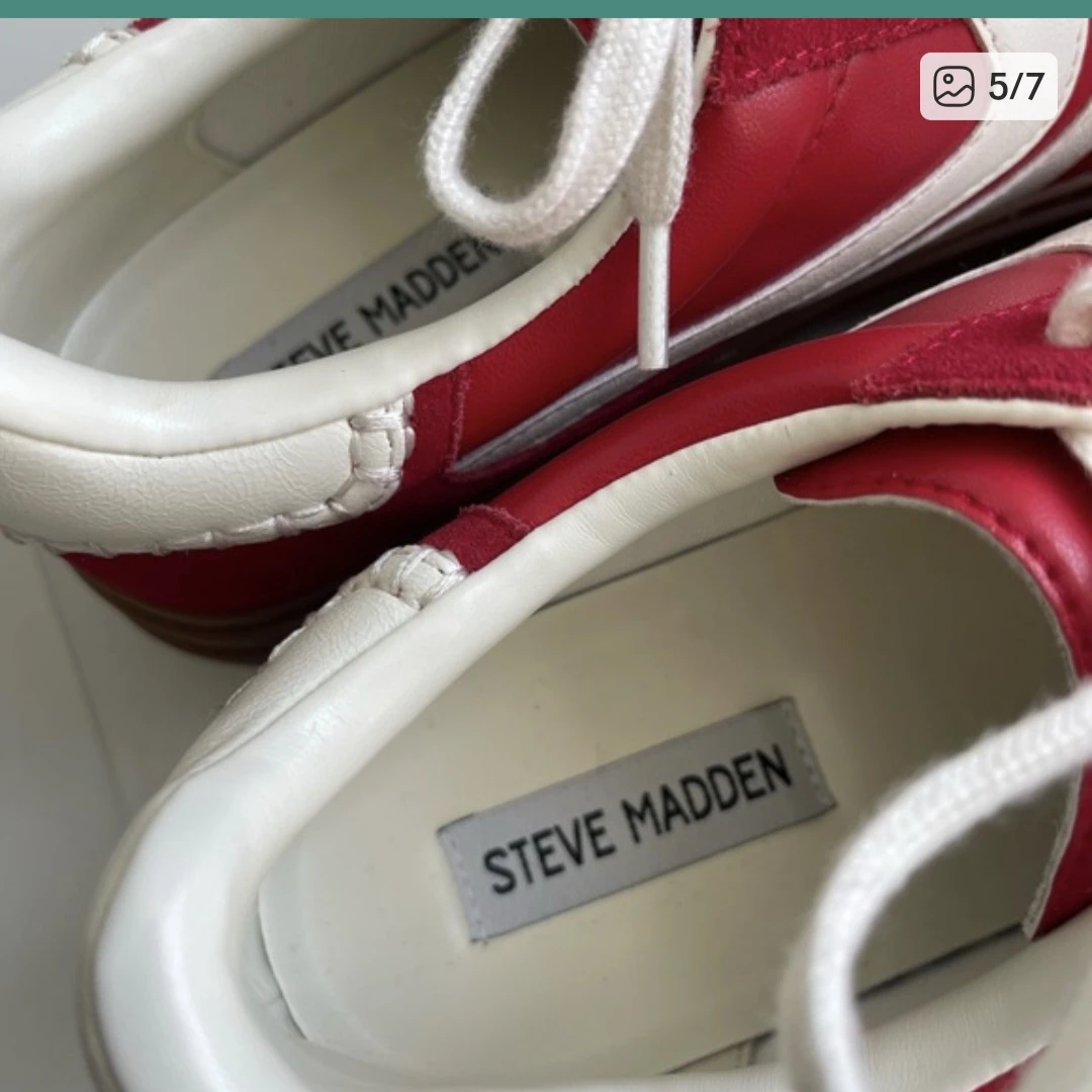 Ladies  brand new  Steve Madden  sneakers, - photo 2