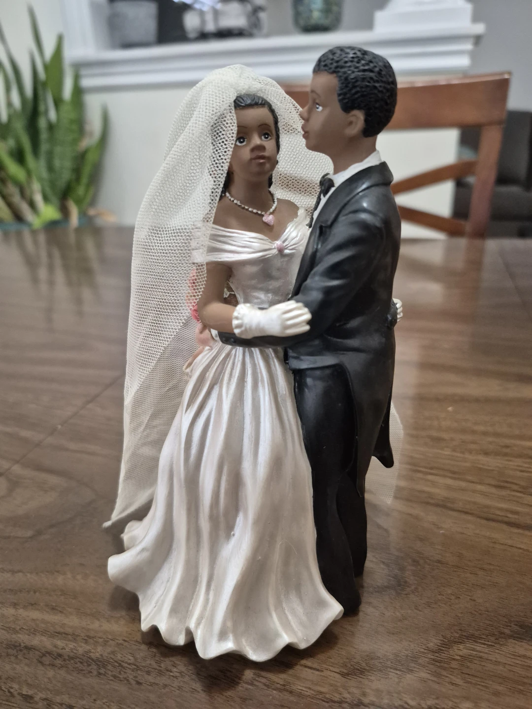 Bride and Groom Wedding Cake Topper