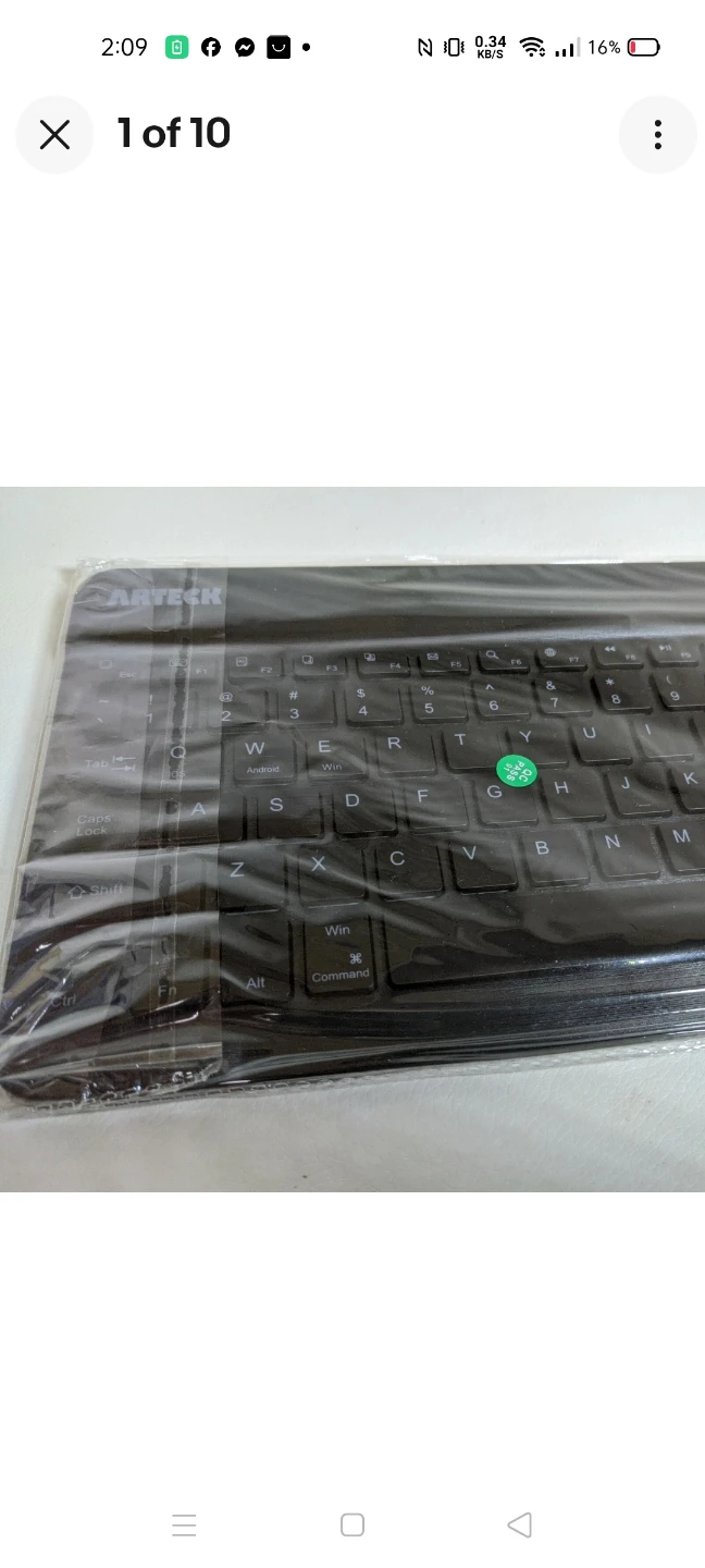 ARTECK HB030B Universal Backlit Bluetooth Keyboard - photo 3