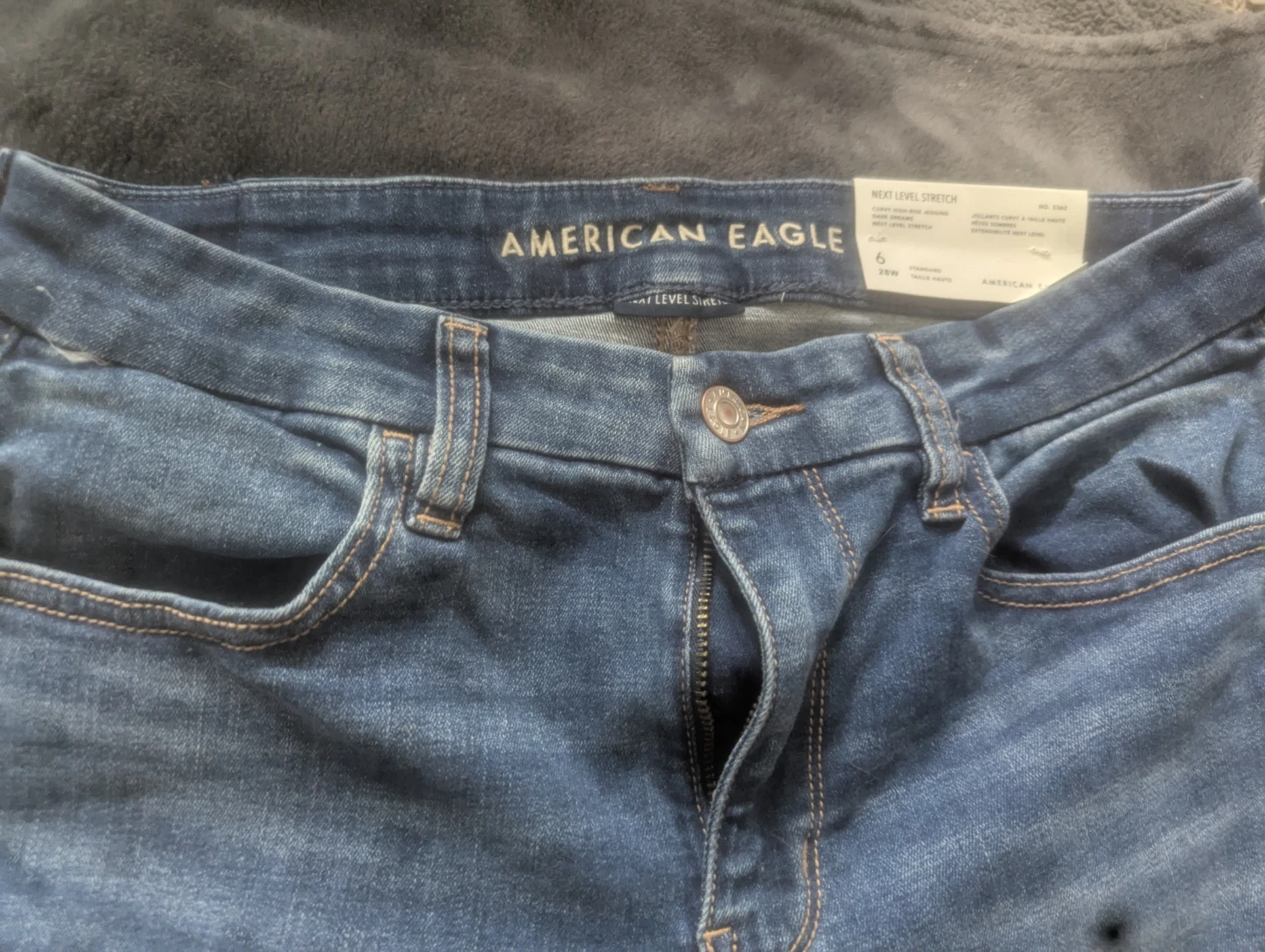American Eagle Curvy High-Rise Jegging Jeans Size 6 (28W) - photo 4