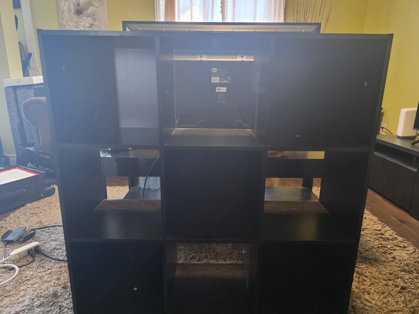 Black Cube Storage Unit - photo 2