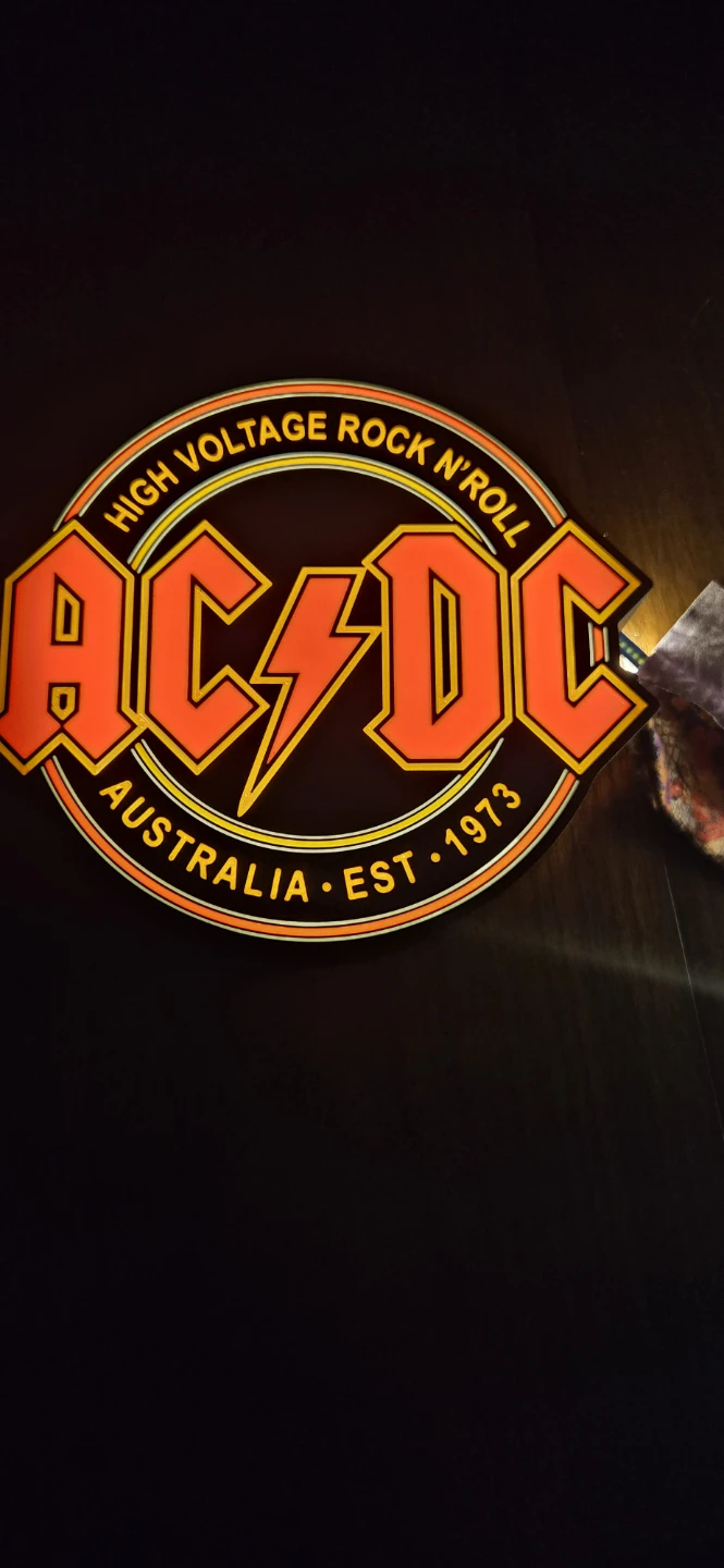 AC/DC High Voltage Rock 'n' Roll Sign - photo 2