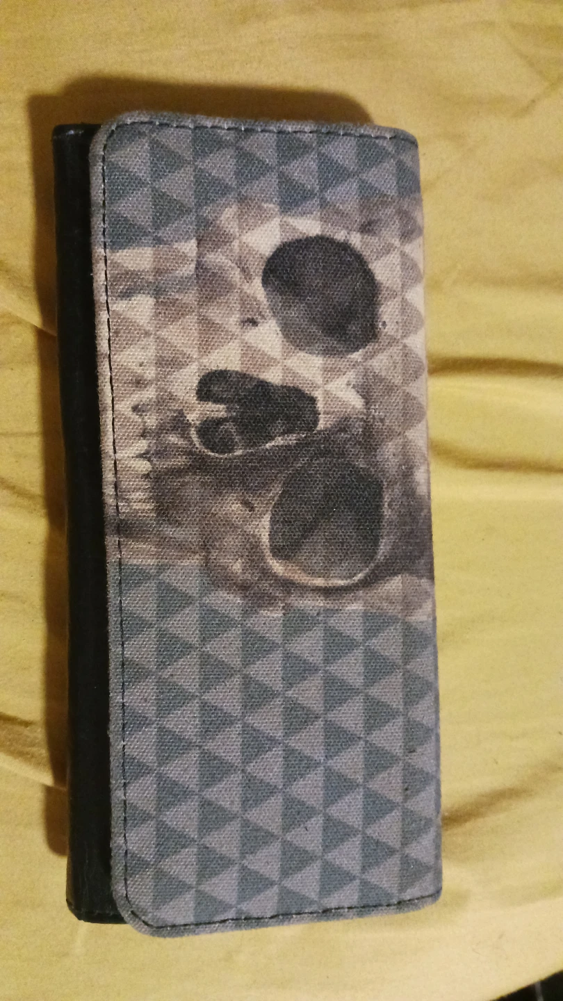 Loungefly Skull Wallet Black Leather