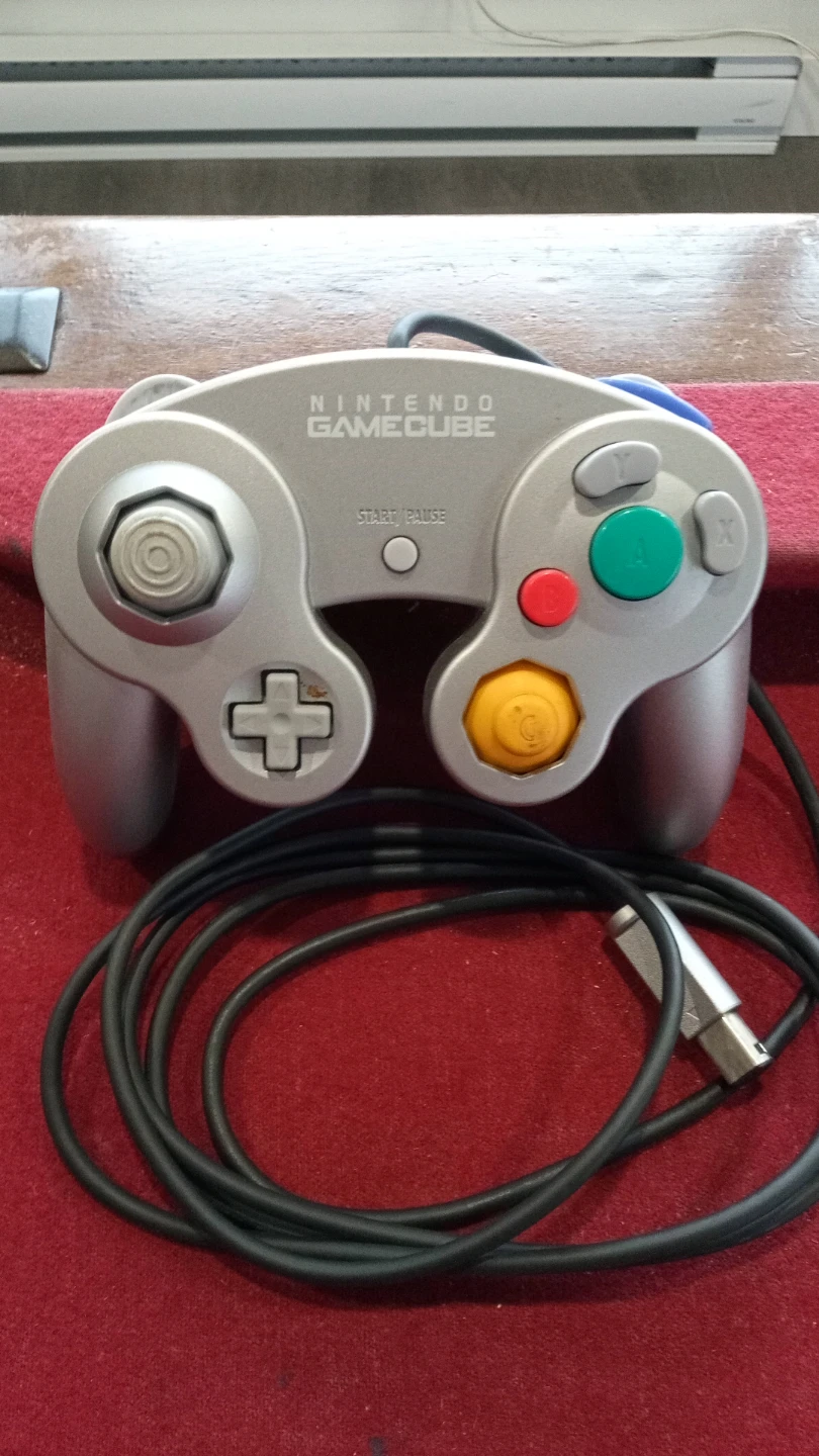 Nintendo GameCube Controller Silver DOL-003