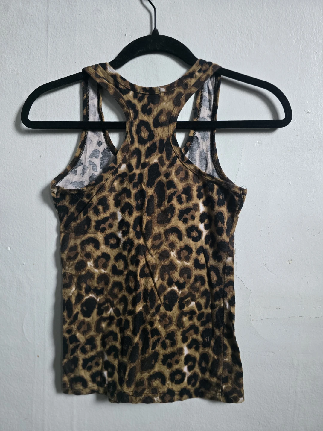 DIVA Leopard Print Racerback Tank Top - photo 4