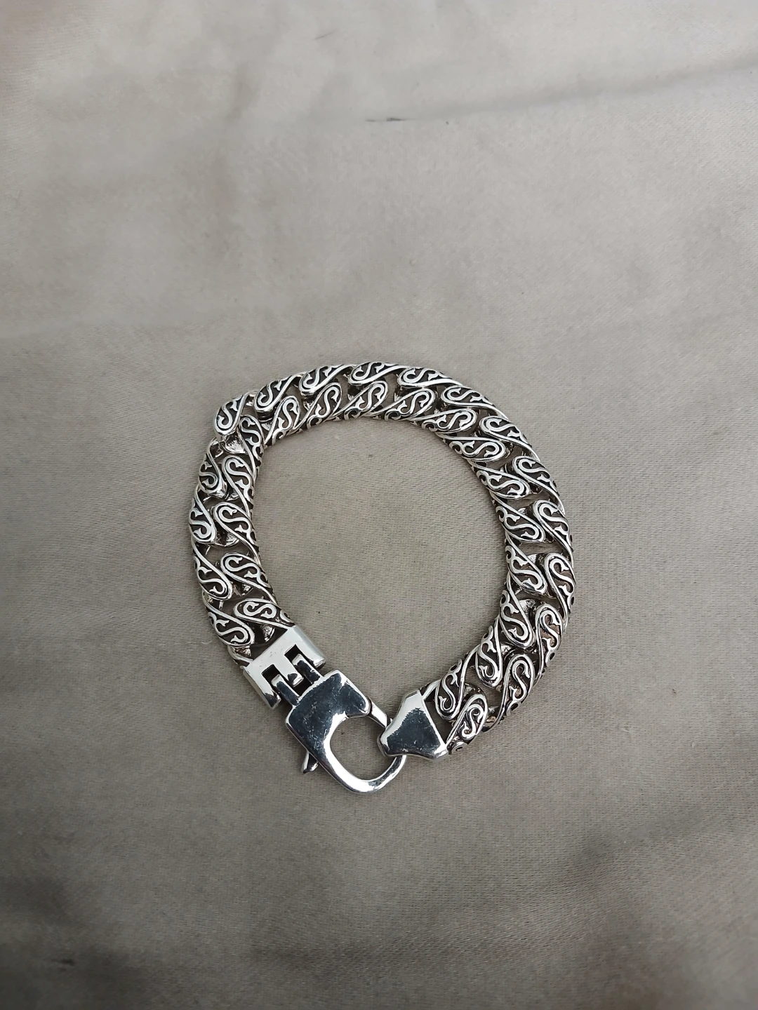925 Silver Hip Hop Street Style Bracelet