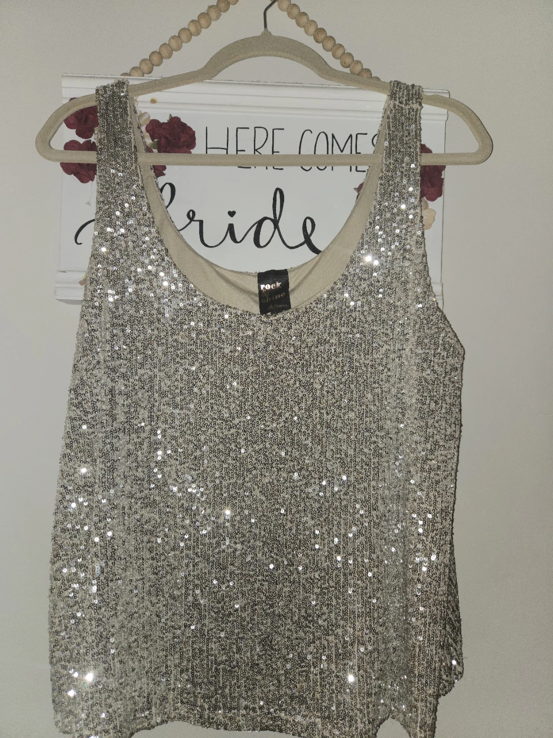 Reitmans Sequin Tank Top XL/TG