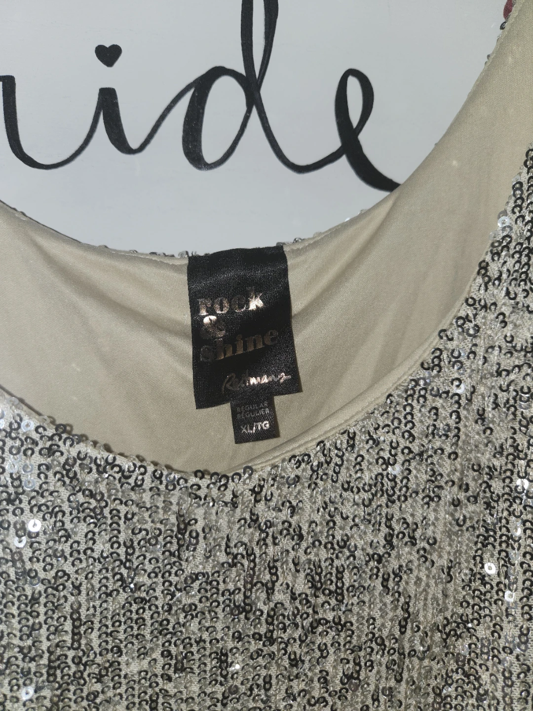 Reitmans Sequin Tank Top XL/TG - photo 2