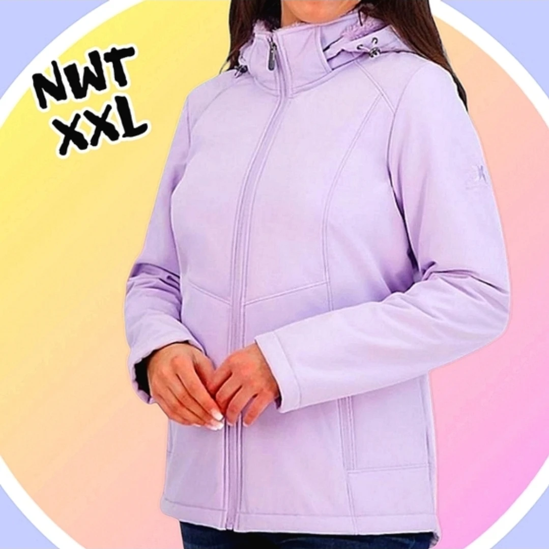 NWT ZeroXposur Plush Fleece Lined Weather Resistant Jacket 🏆