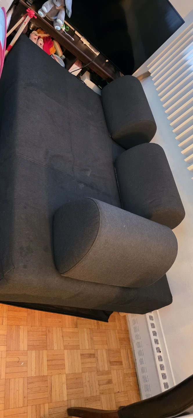 Ikea Dark Grey Sofa