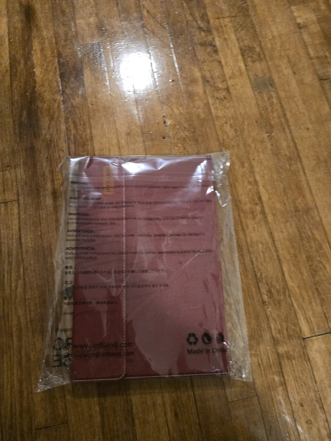 INFILAND Dark Red Tablet PC Case - photo 3