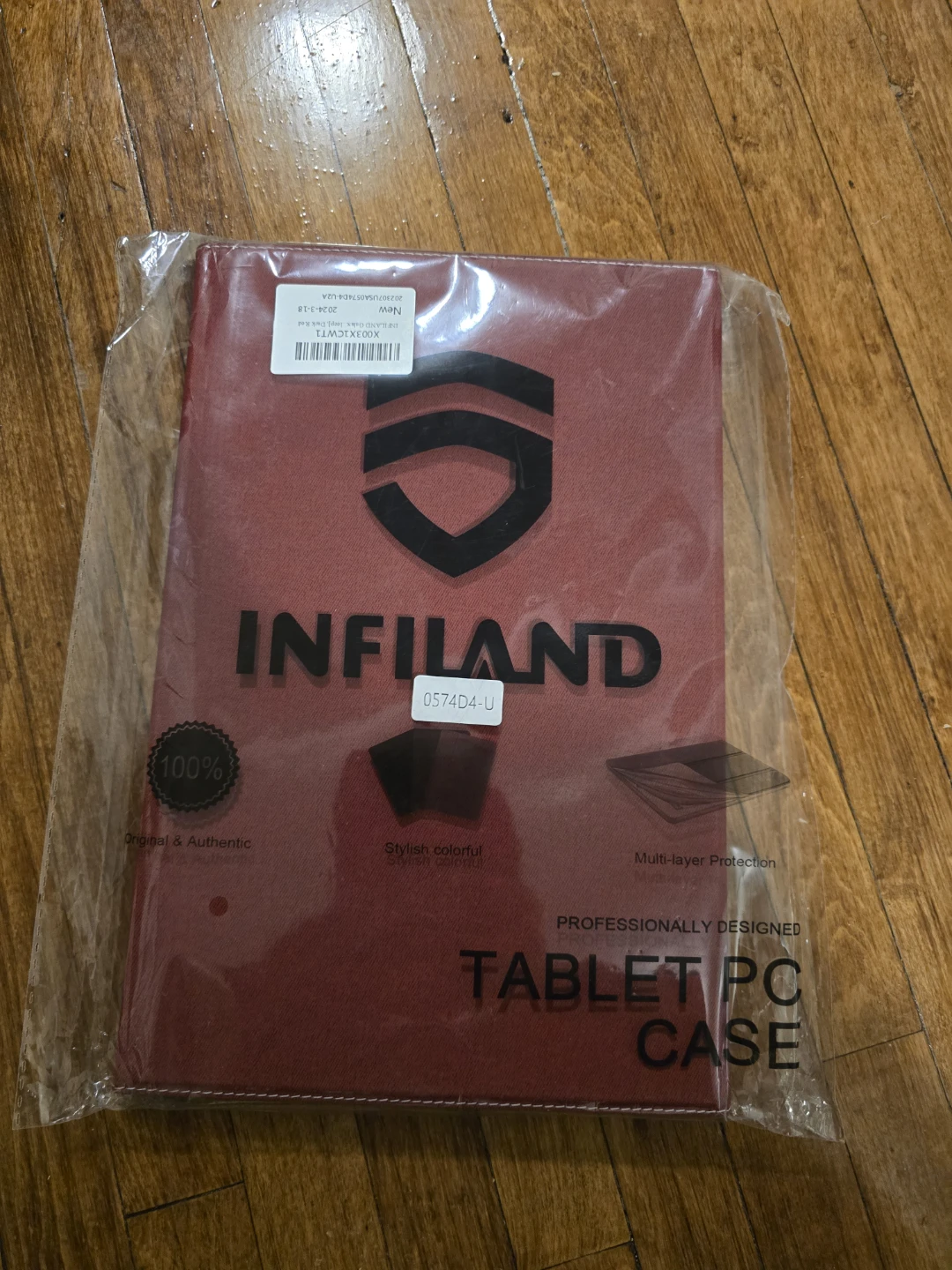 INFILAND Dark Red Tablet PC Case - photo 4