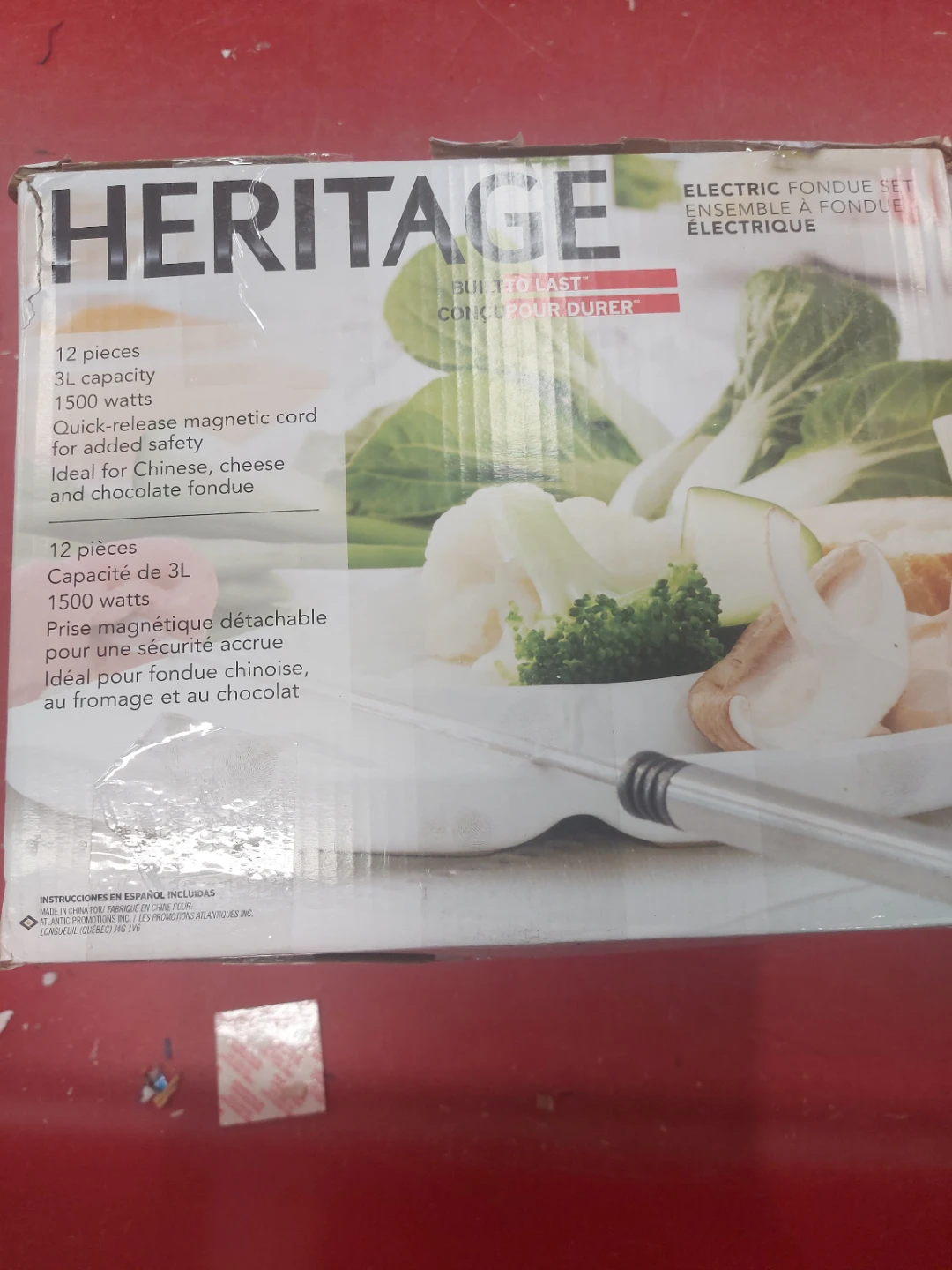Heritage Electric Fondue Set