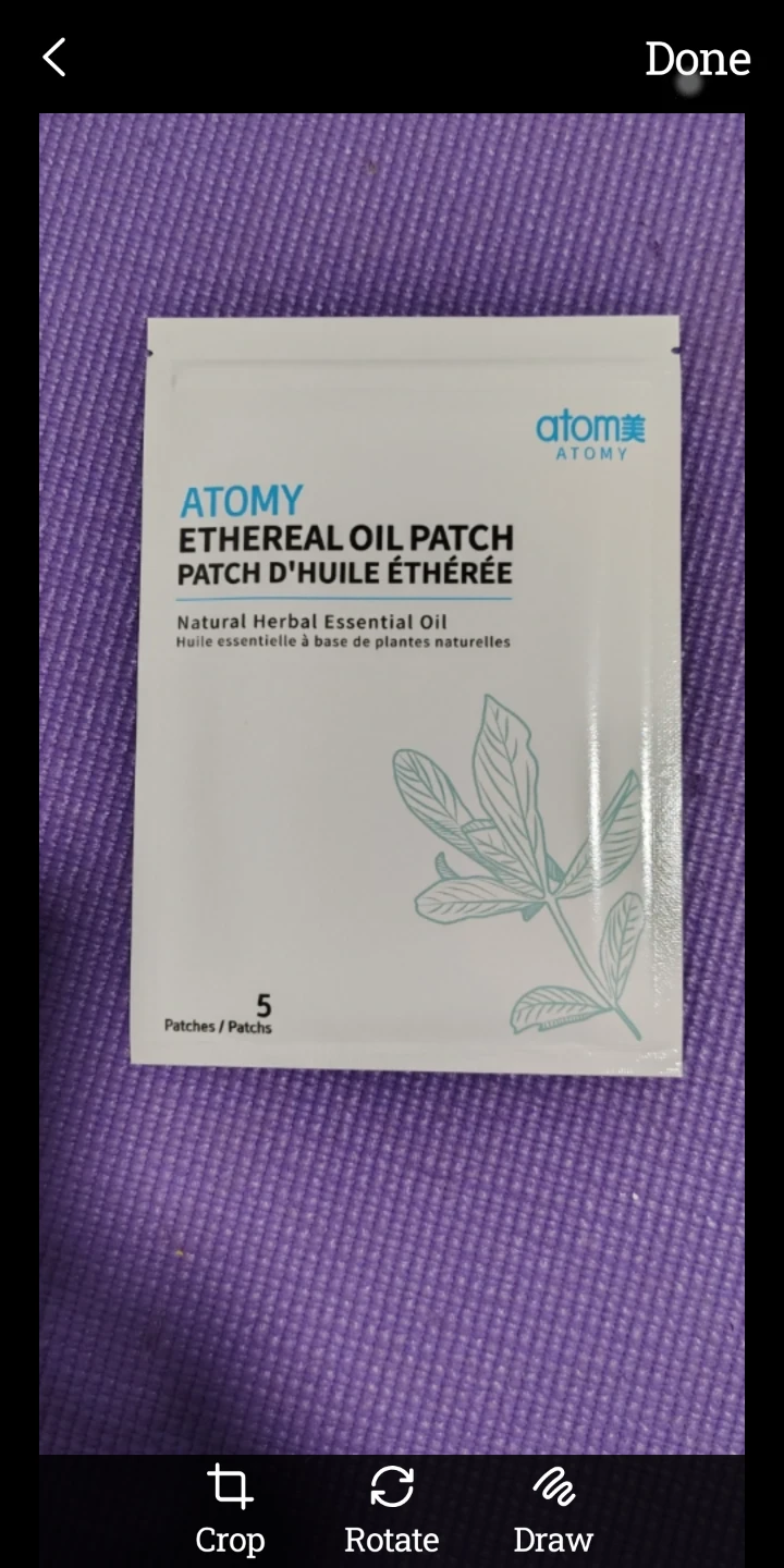 Atomy Ethereal Oil Patch (5 Patches)
