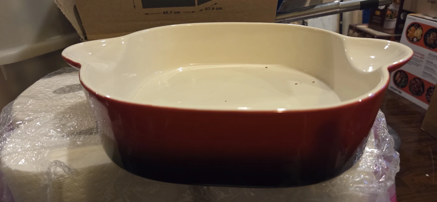 Red Baking Dish