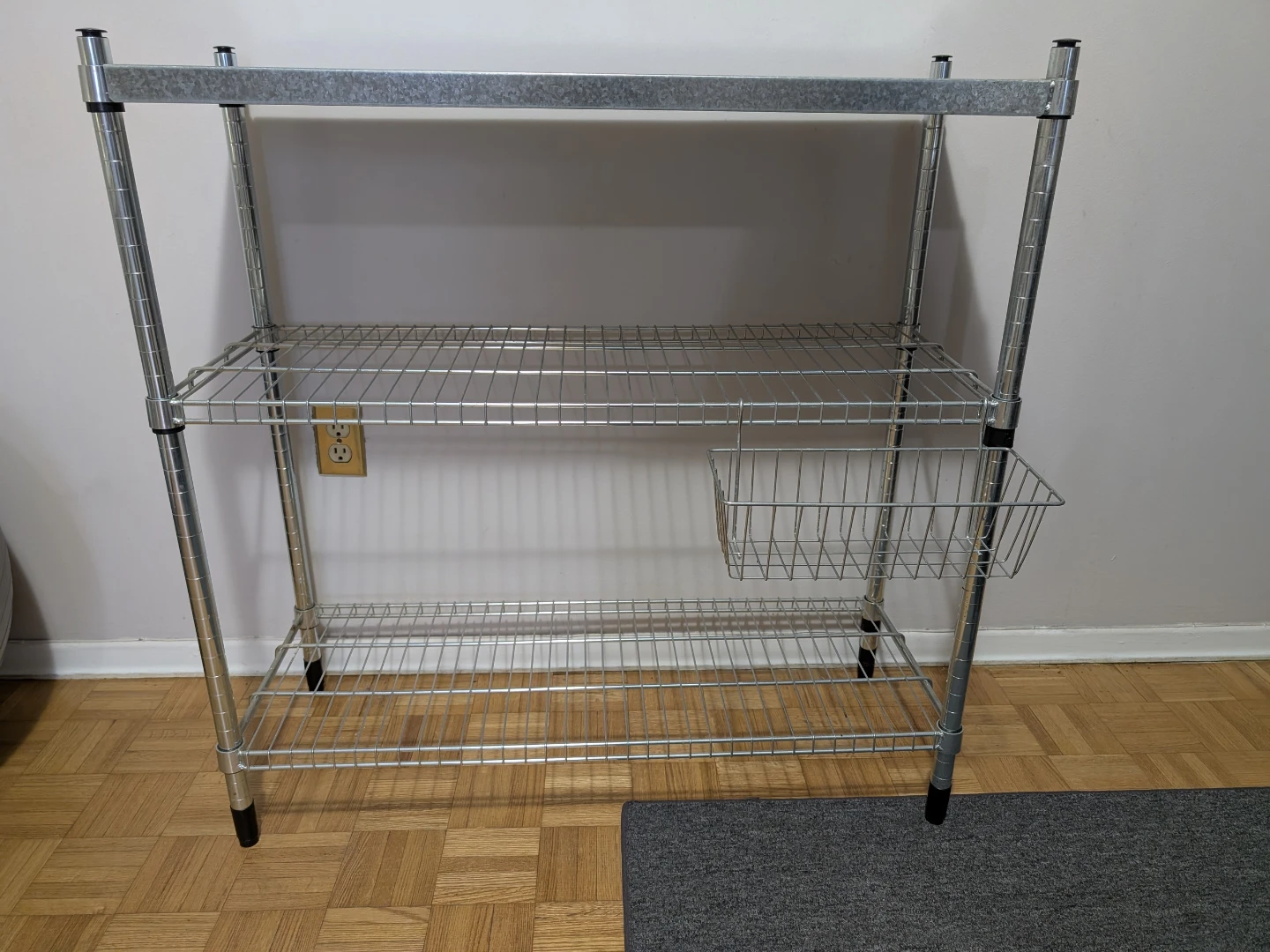 IKEA OMAR Shelving Unit - Galvanized - photo 3