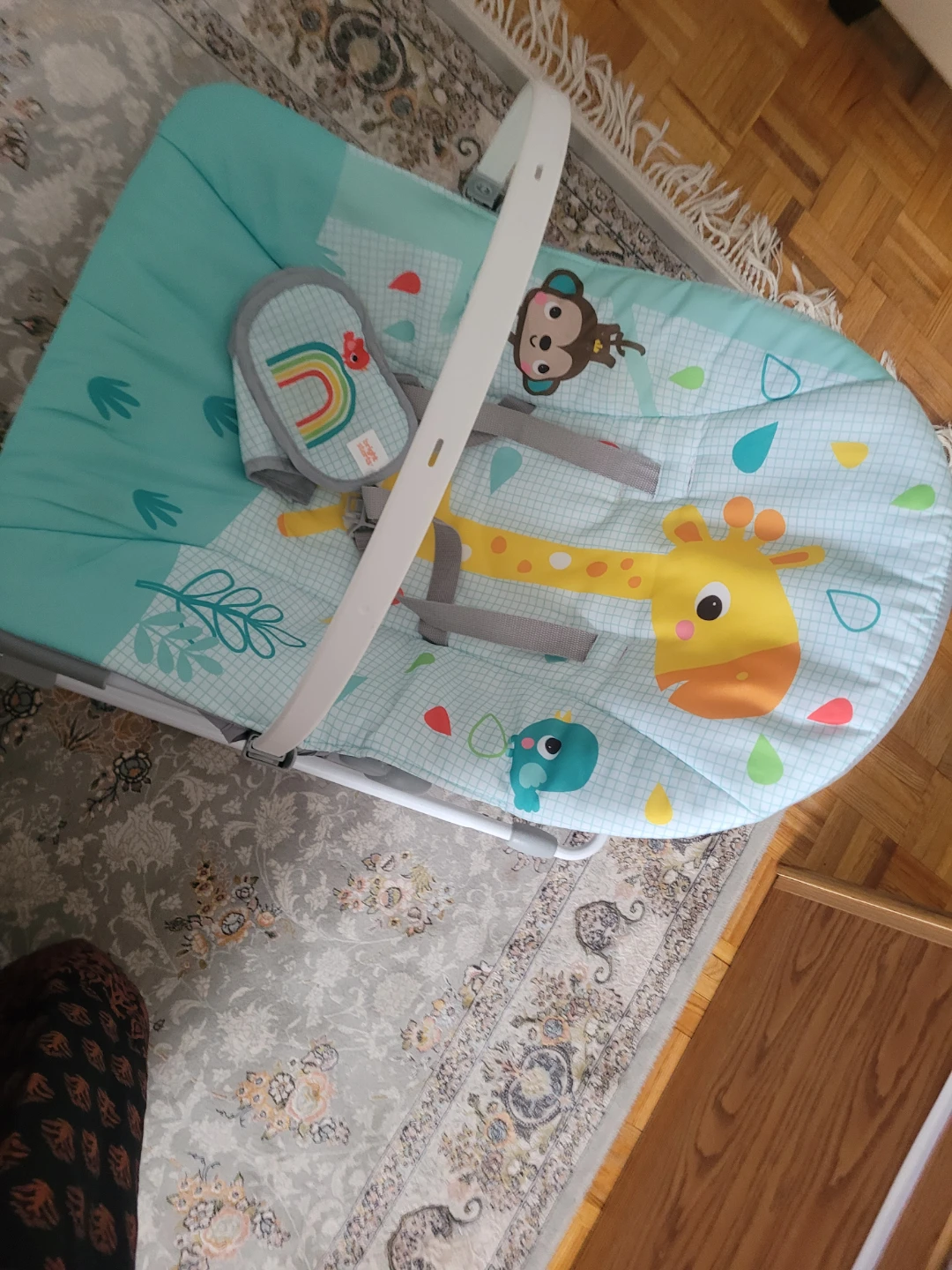 Bright Starts Giraffe Baby Bouncer Seat $20