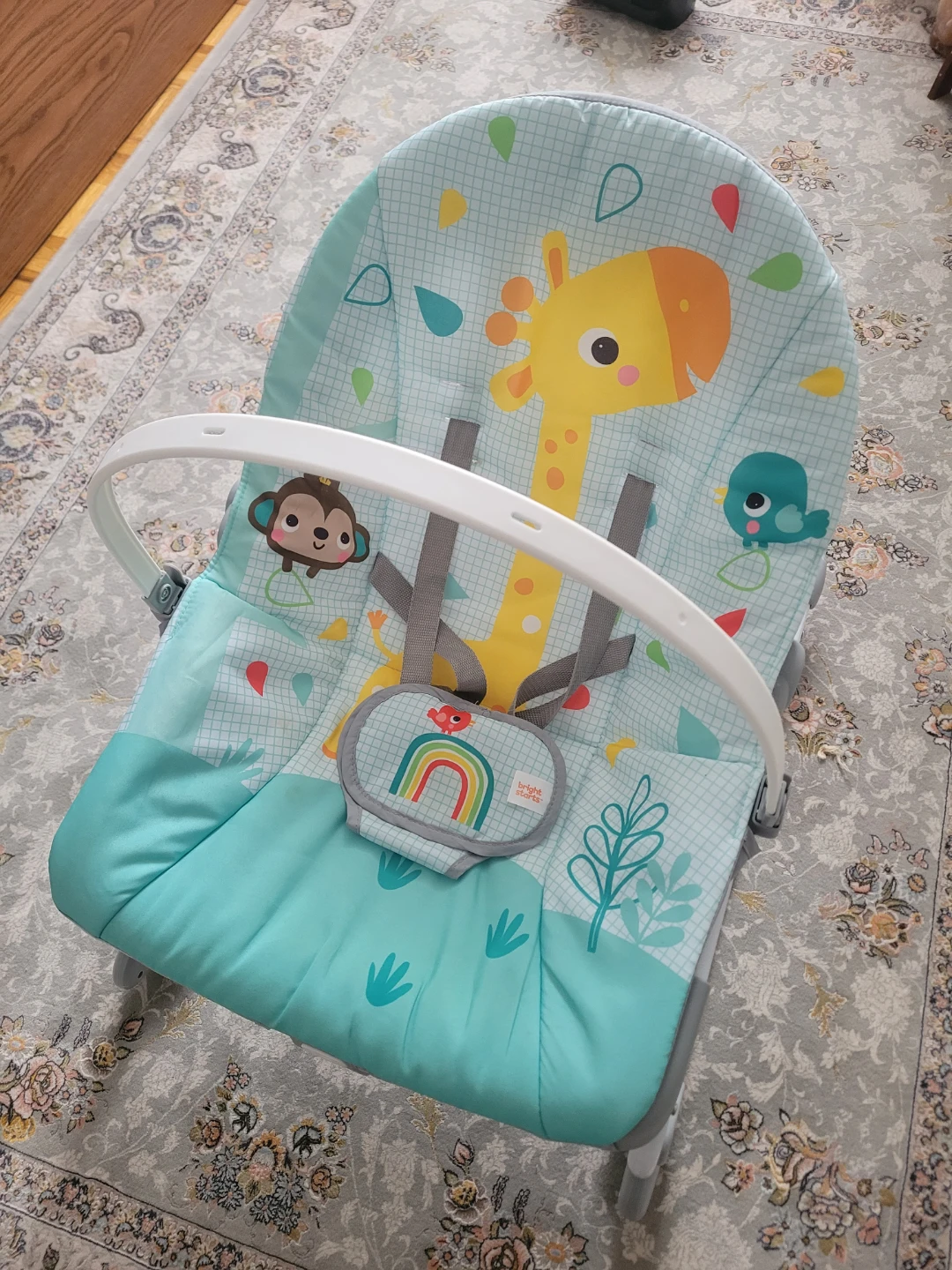 Bright Starts Giraffe Baby Bouncer Seat $20 - photo 3