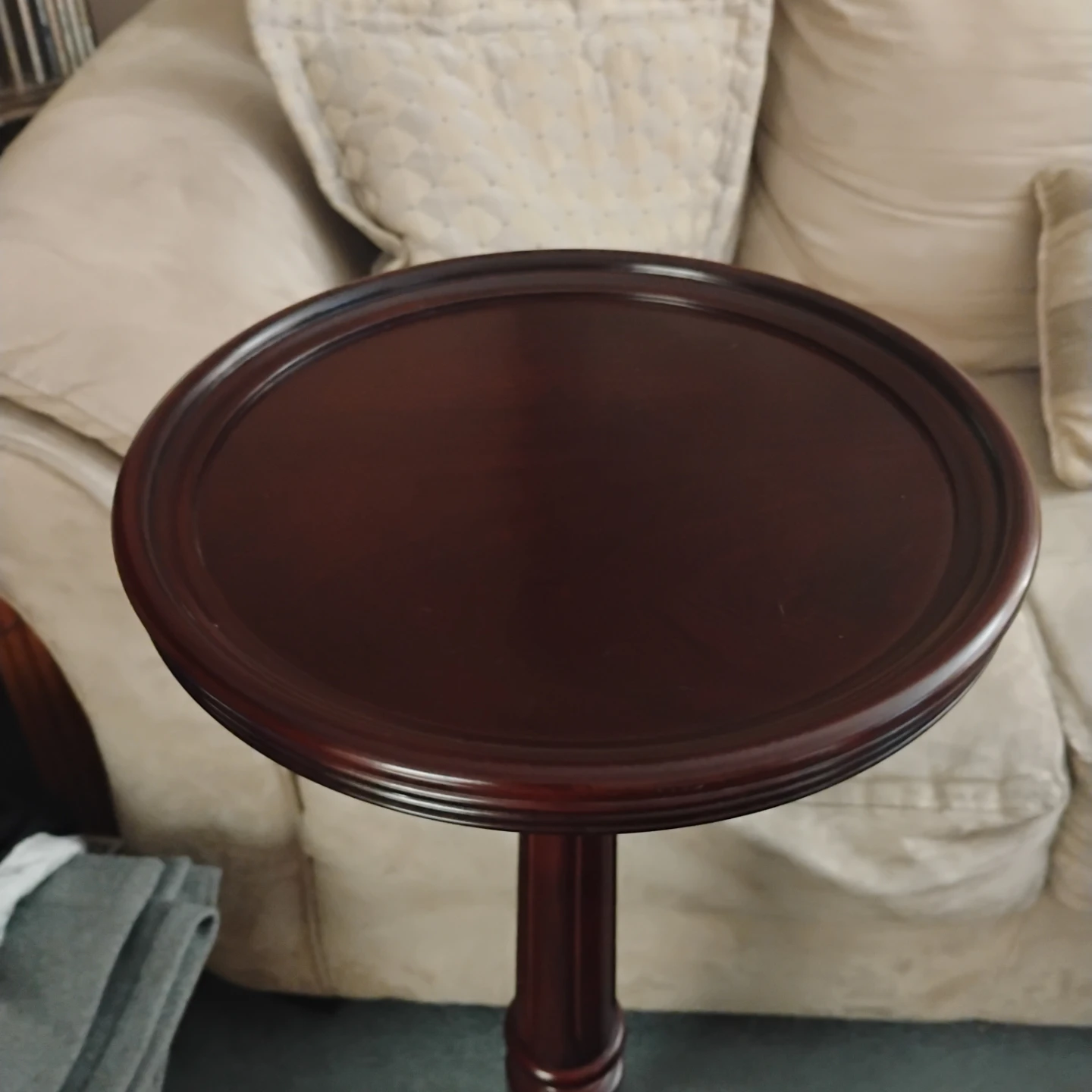 Bombay Company Wooden Pedestal Plant Stand