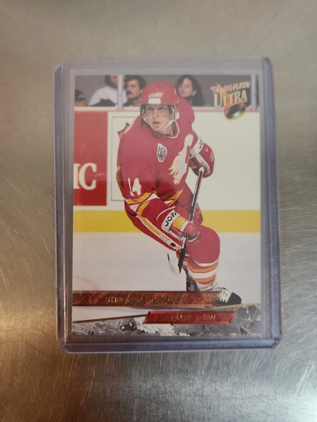 Theoren Fleury Calgary Flames Hockey Cards - photo 2