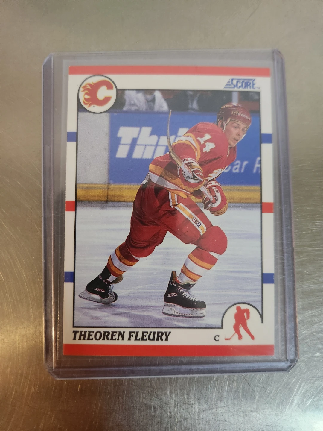 Theoren Fleury Calgary Flames Hockey Cards - photo 3