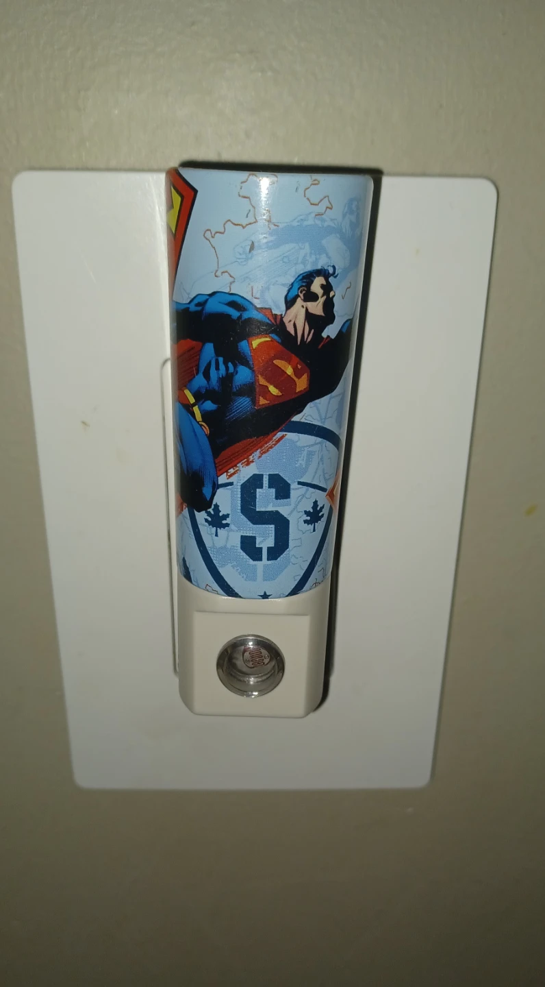 Vintage Superman Night Light