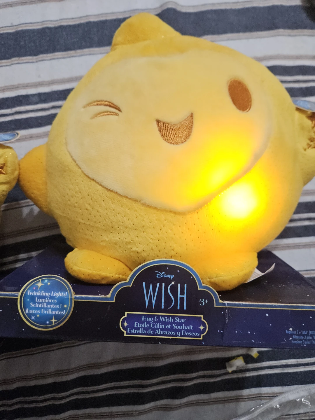 Disney Wish Star Plush Toy with Twinkling Lights - photo 2
