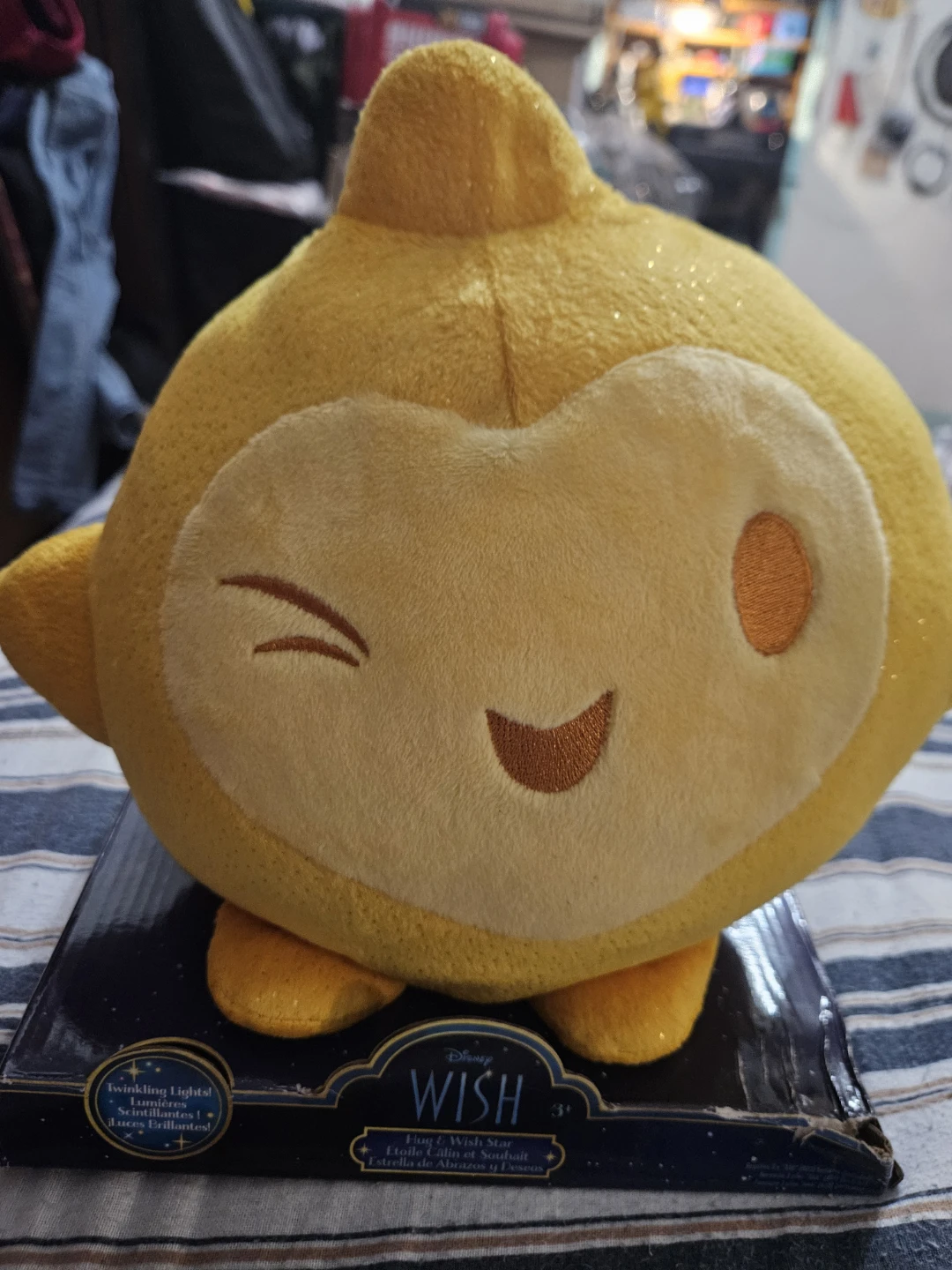 Disney Wish Star Plush Toy with Twinkling Lights - photo 3