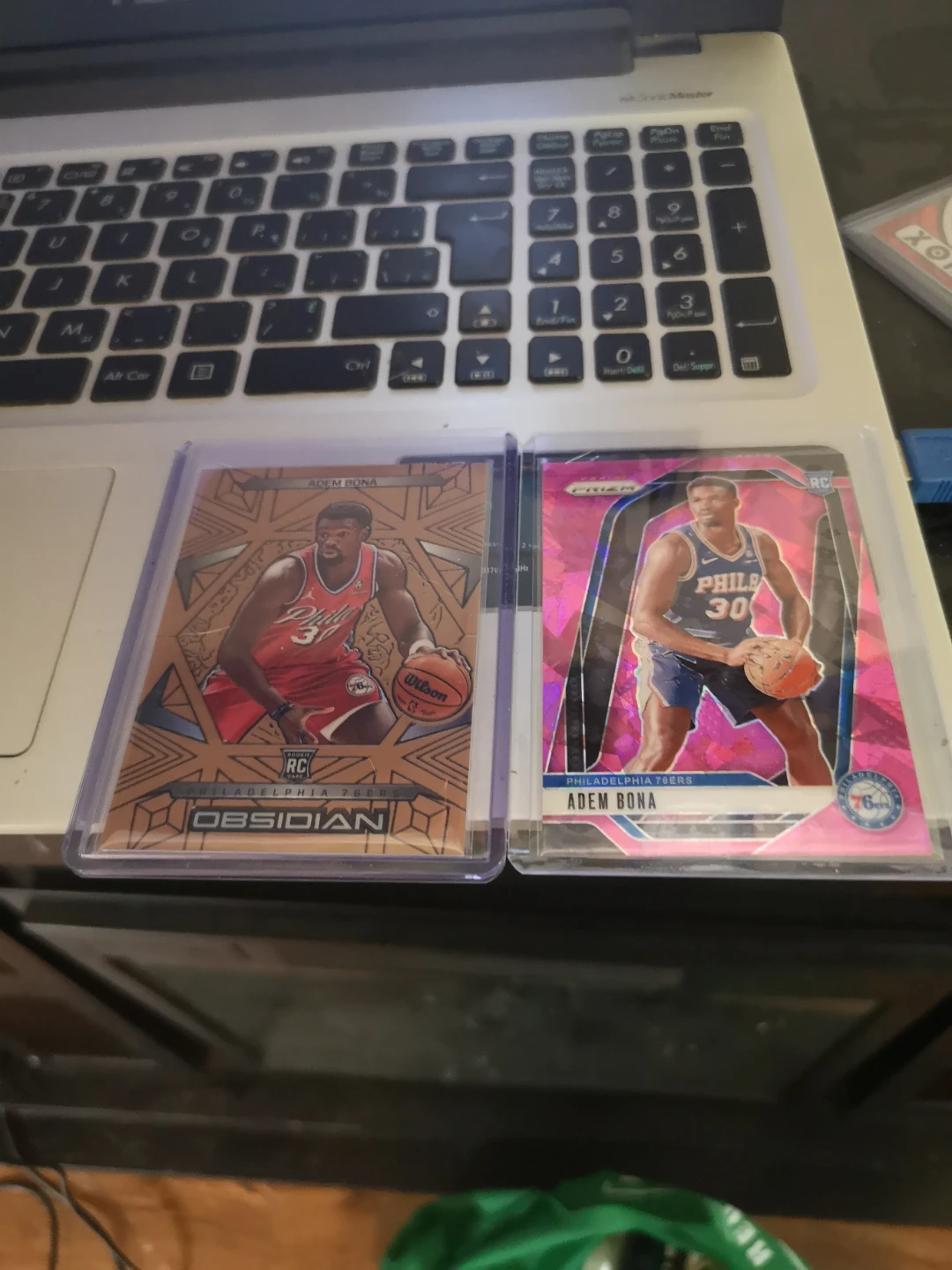 Adem Bona 2020-21 Panini Obsidian & Prizm RC Lot