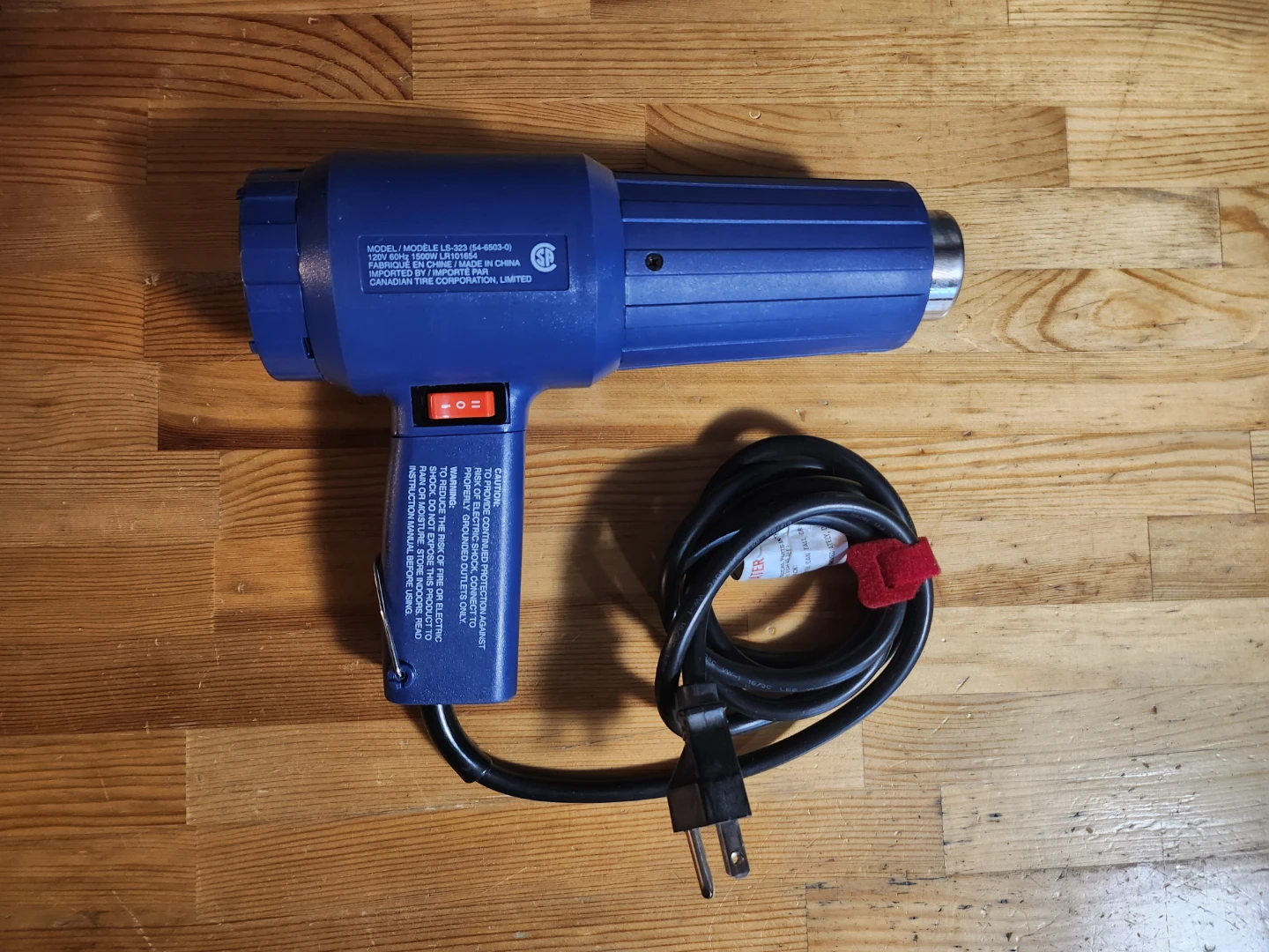 Heat Gun 1500W - Blue - photo 2